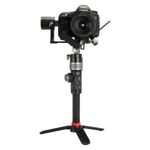 AFI D3 3-Axis Handheld Gimbal Stabilizer, Tripod Tripod Video Camera W / Focus Tarik & Zoom Vertigo Shot Untuk DSLR (Black)