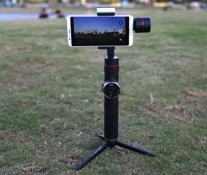 AFI V5 Objek Penjejakan Automatik Monopod Selfie-stick 3 gimbal genggaman Axis Untuk Smartphone Kamera